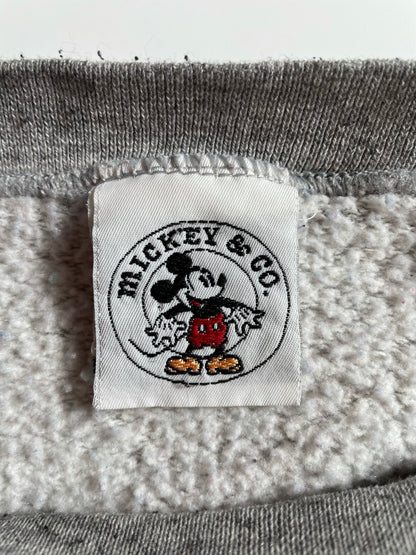 90’s DISNEY MINNIE Size No Tag (Approx.L) Vintage Sweat-Shirt / G4971S