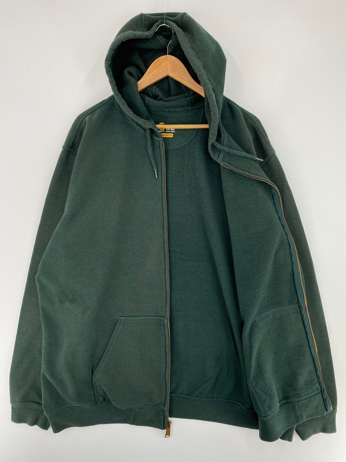 Vintage CARHARTT Size XXL Zip Up Hoodie Sweat-Shirt / F3511S