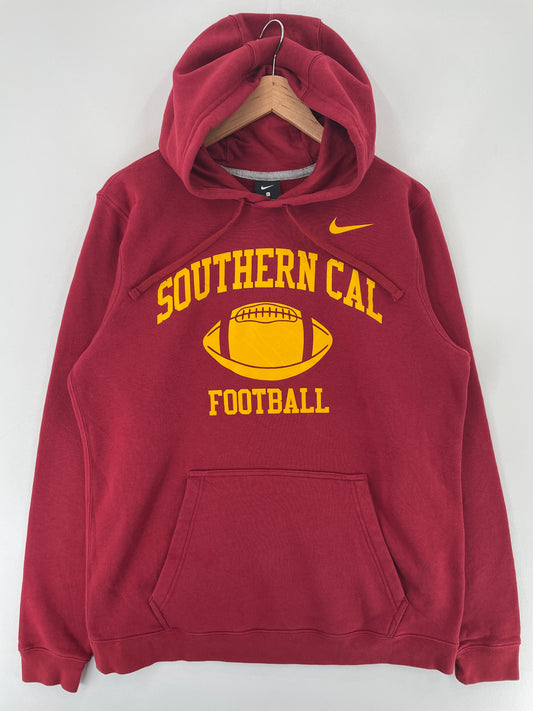 Vintage NIKE x SOUTHERN CAL FOOTBALL Size L Vintage College Hoodie Sweat-Shirt / E7397S