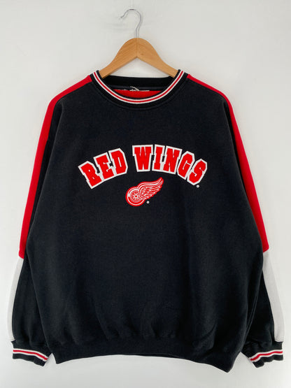 Vintage RED WINGS Size No Tag (Approx.XXL) NHL Sweat-Shirt / E9423S