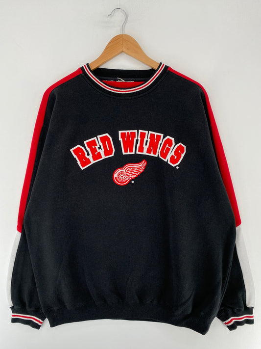 Vintage RED WINGS Size No Tag (Approx.XXL) NHL Sweat-Shirt / E9423S