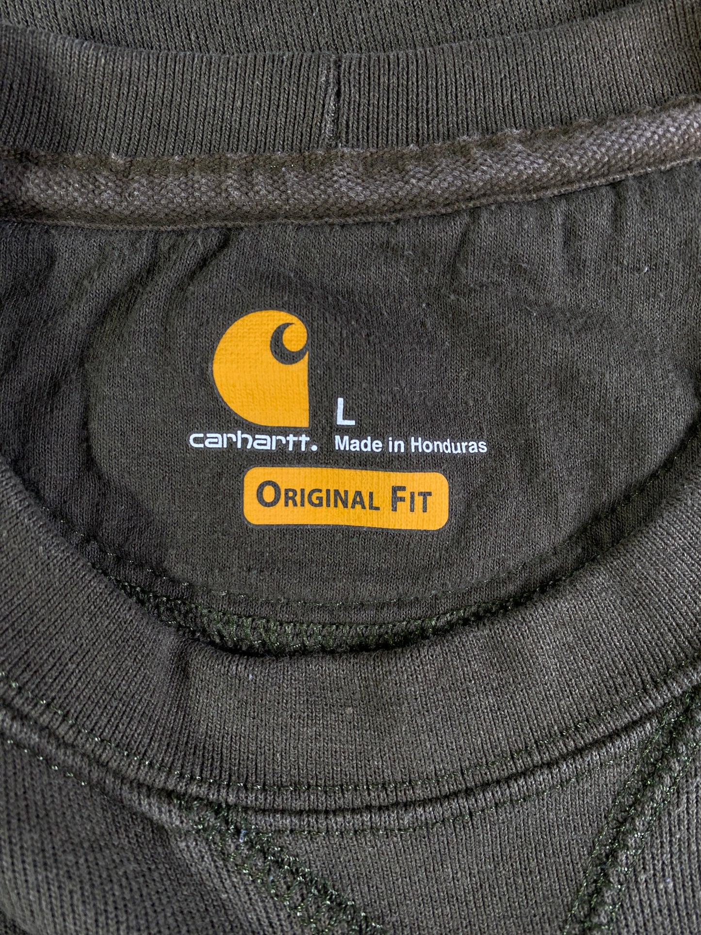 Vintage CARHARTT Size L Sweat-Shirt / F4303S