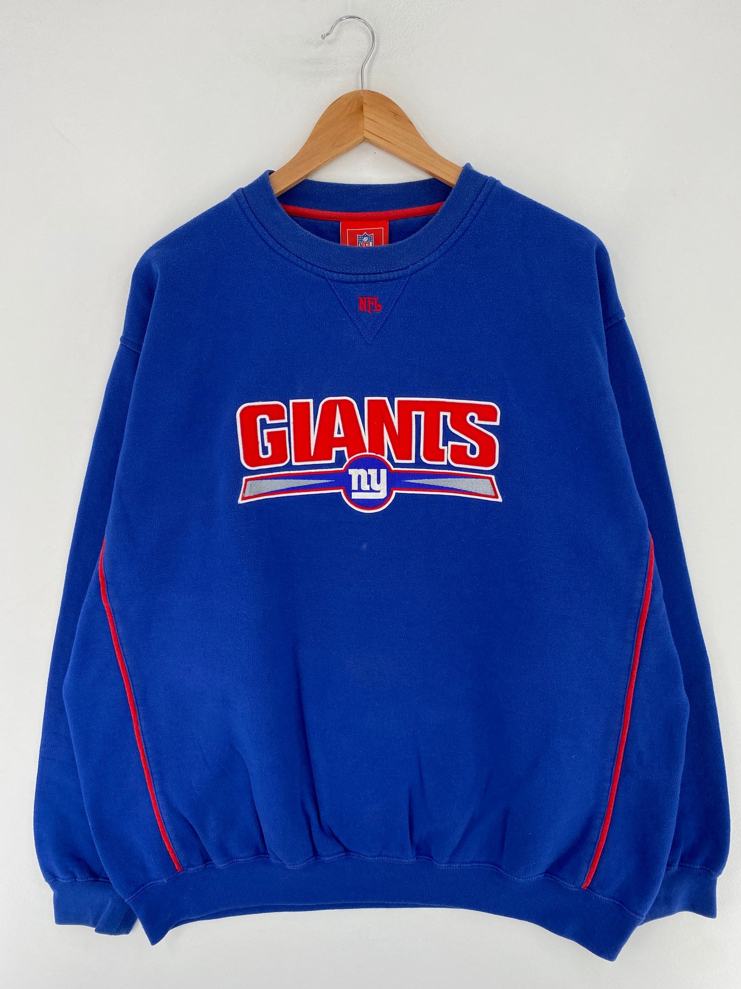 Vintage GIANTS Size No Tag (Approx.XXL) Vintage NFL Sweat-Shirt/ E9823S