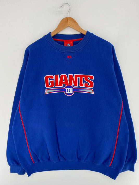 Vintage GIANTS Size No Tag (Approx.XXL) Vintage NFL Sweat-Shirt/ E9823S