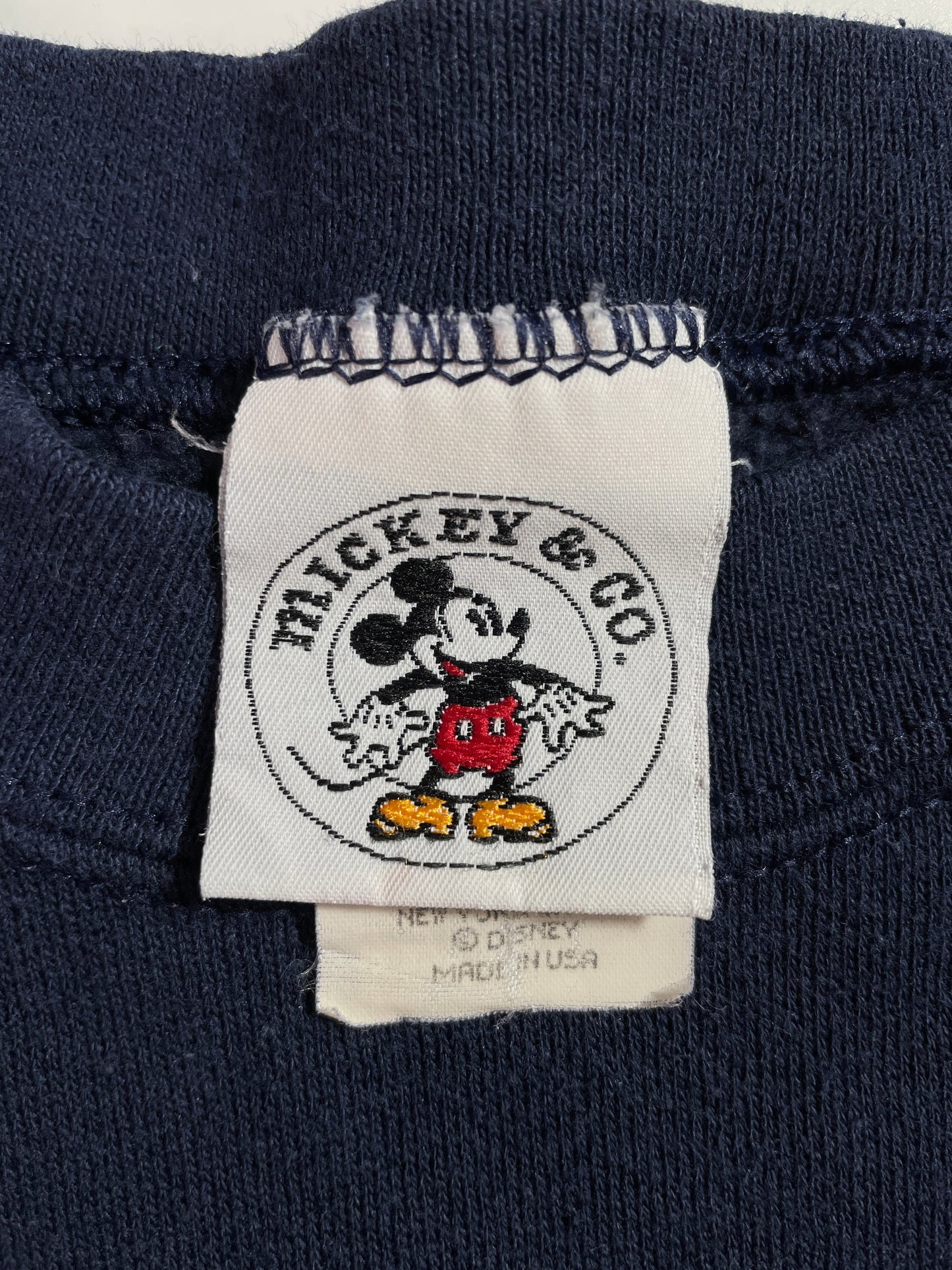 90's DISNEY MICKEY Made in USA Size M Vintage Sweat-shirt / G6024S