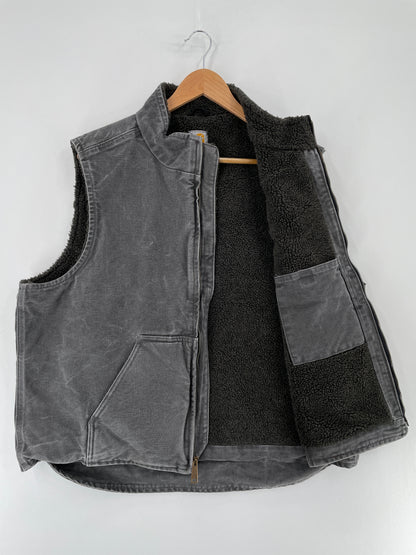 Vintage CARHARTT Size XL Duck Vest / E7551J