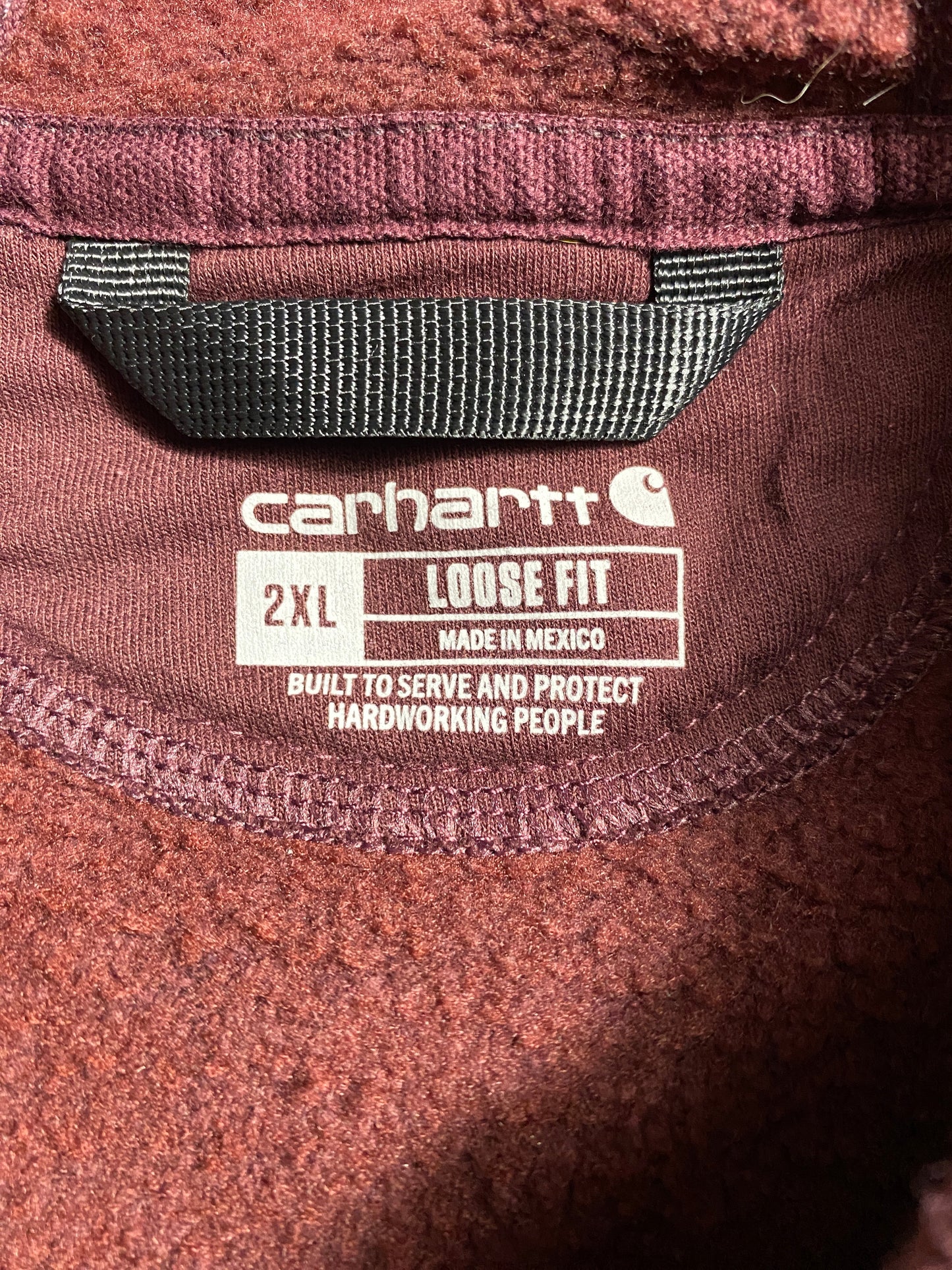 Vintage CARHARTT Size XXL Hoodie Sweat-Shirt / G6444S