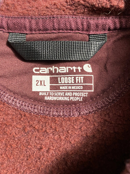 Vintage CARHARTT Size XXL Hoodie Sweat-Shirt / G6444S