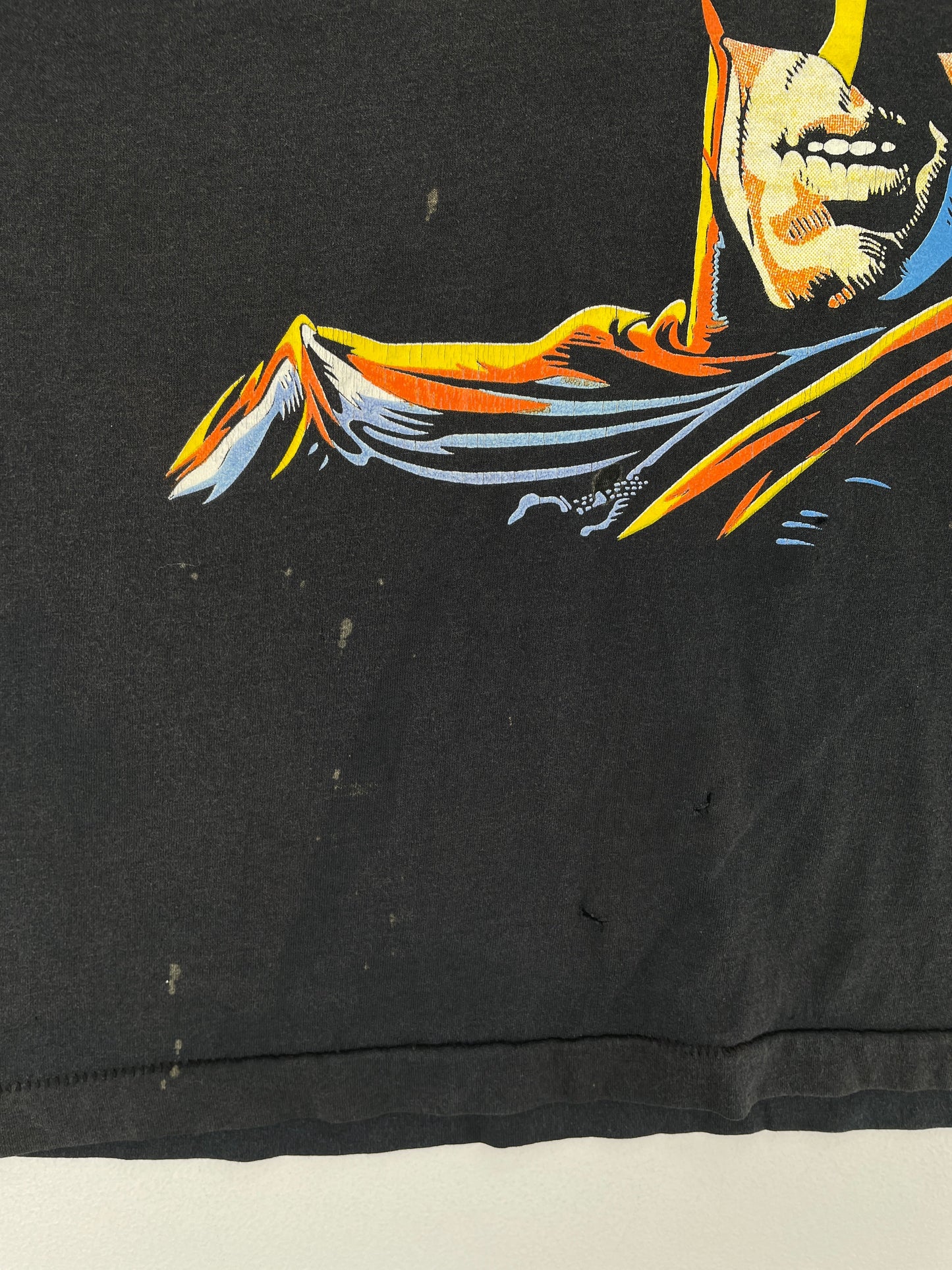 80's BADMAN MARVEL Made in USA Size M Vintage T-Shirt / F1200T
