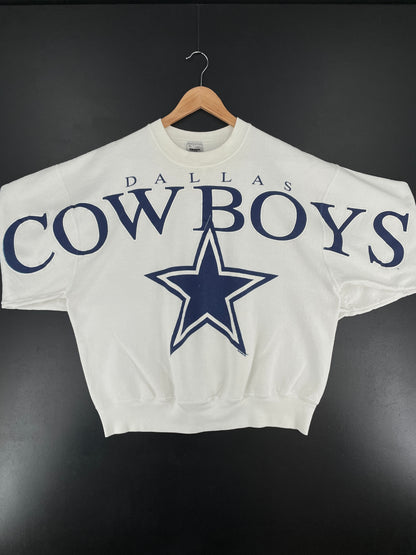 1992 DALLAS COWBOYS Made in USA Size XL Vintage NFL Sweat-Shirt / E7310S