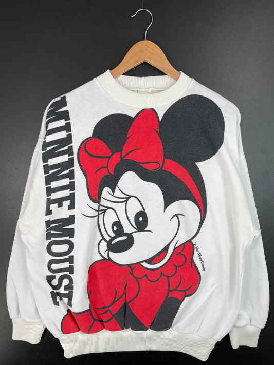 90’s DISNEY MINNIE Made in USA Size L Sweat-shirt / F7038S