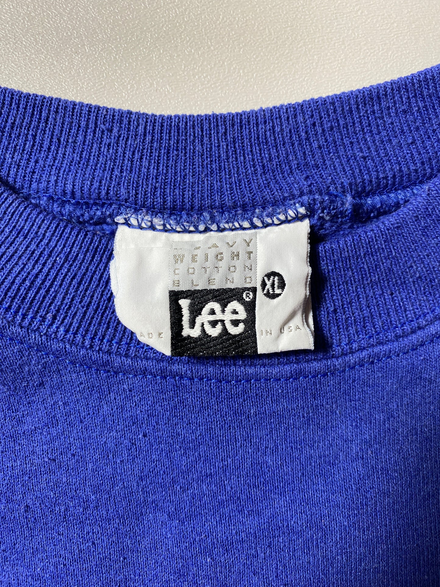 90's LIBERTY BLUEJAYS Made in USA Size XL Vintage College Sweat-Shirts / G5385S