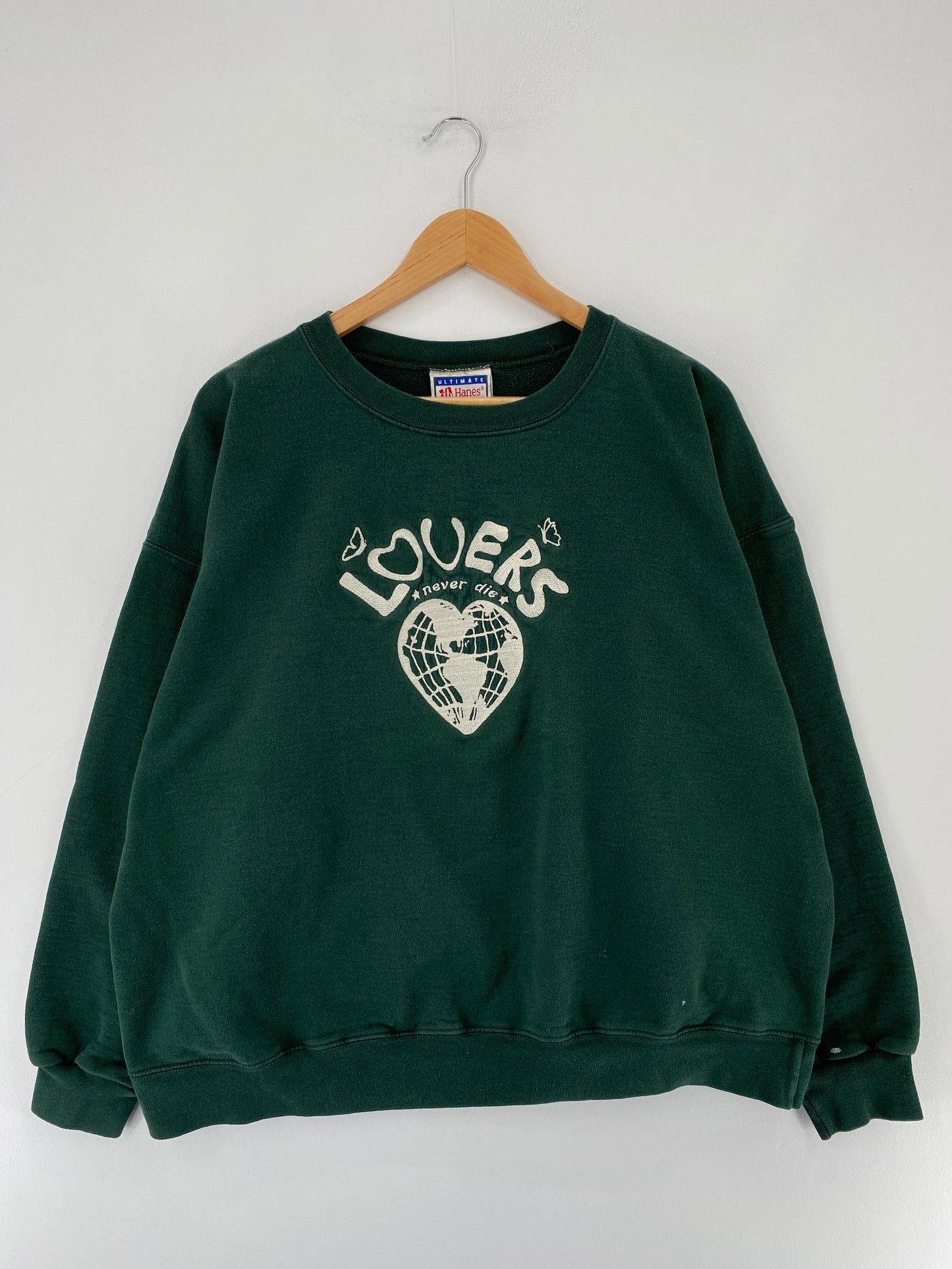 90’s LOVERS NEVER DIE Size XL Animal Sweat-Shirt / E6941S