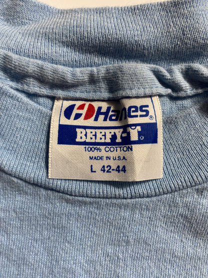 90's HANES Made in USA Size L Vintage T-Shirts / E9453T