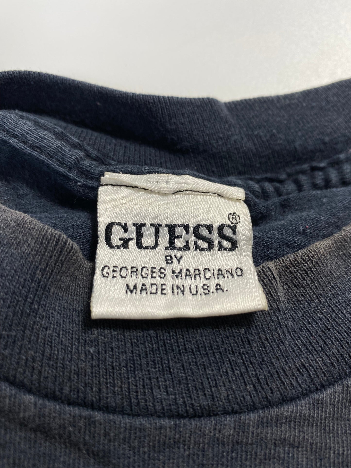 ( Approx.L)90’s GUESS Long Sleeve T-Shirt / A0909T