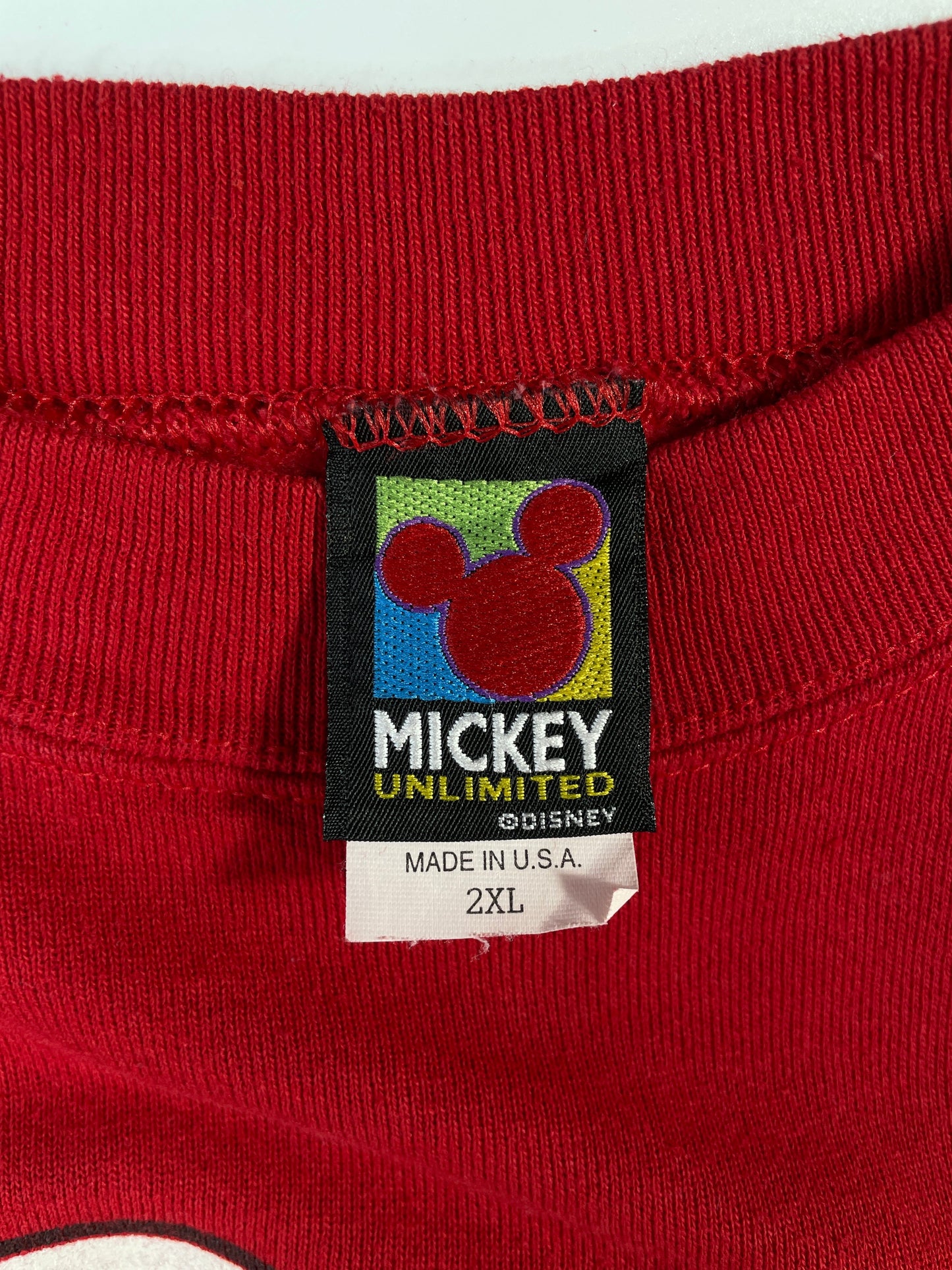 90's DISNEY MICKEY Made in USA Size XXL Vintage Sweat-shirt / G4197S
