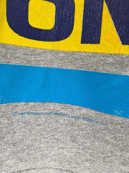 90’s NASCAR JEFF GORDON Size L Vintage Racing T-shirt / E9827T