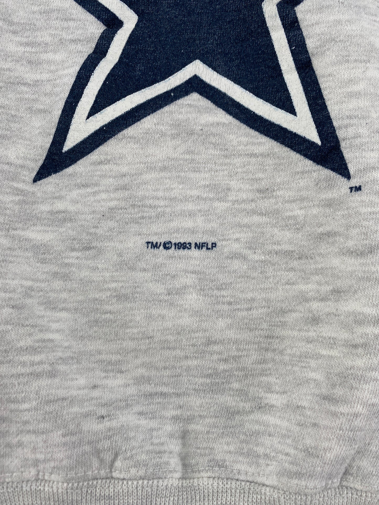00' STARTER x DALLAS COWBOYS Size L NFL Sweat-Shirt / F797S