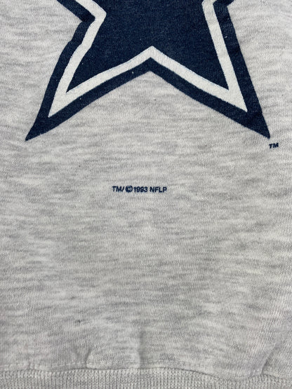 00' STARTER x DALLAS COWBOYS Size L NFL Sweat-Shirt / F797S