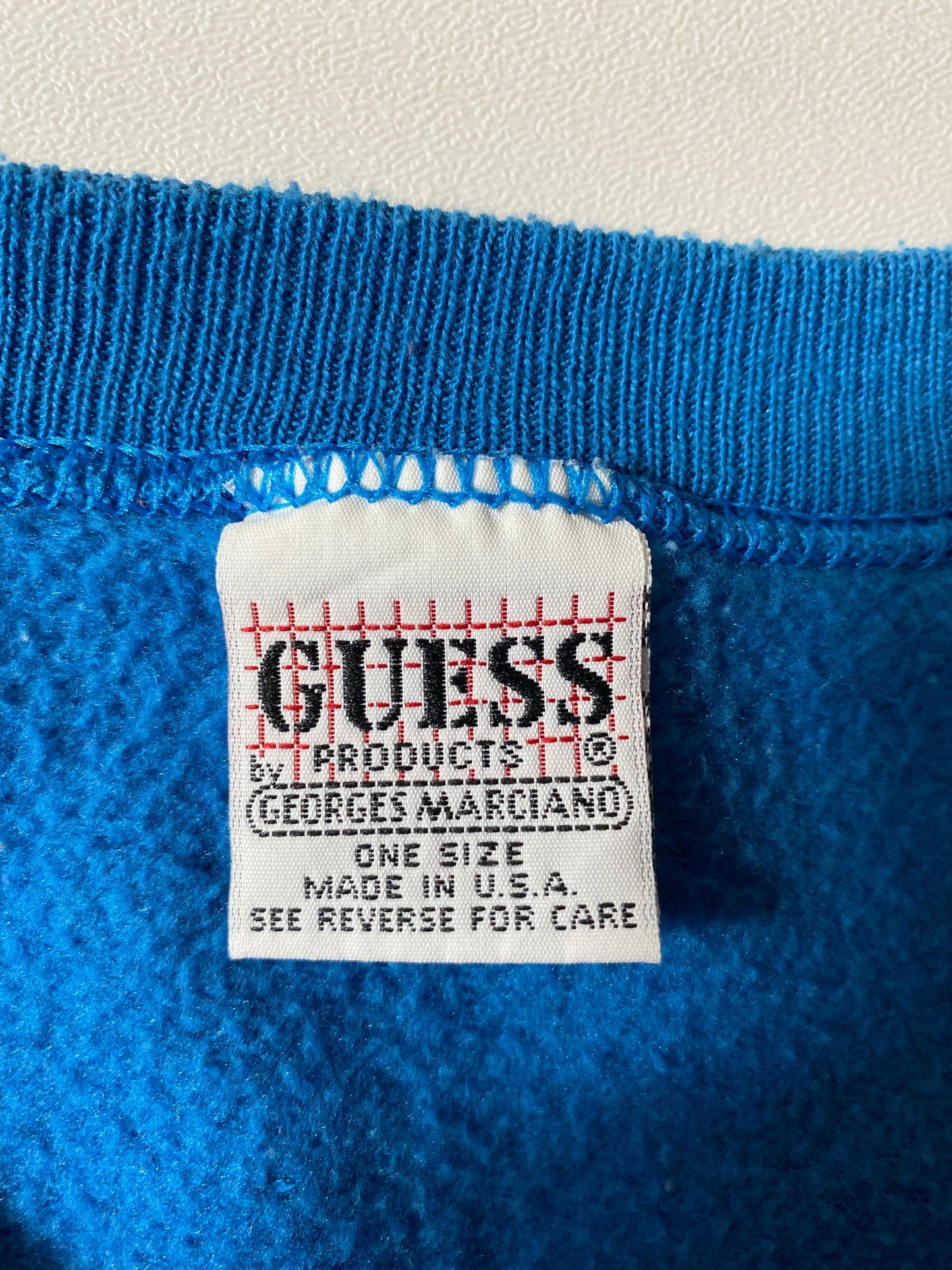 90’s GUESS Made in USA Size L Vintage Sweat-shirt / G3725S
