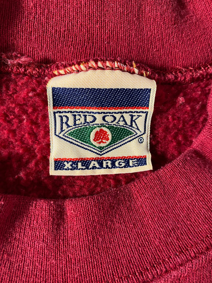 90's OKLAHOMA SOONERS Made in USA Size XL Vintage College Sweat-shirt / F56S