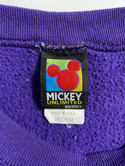 90's DISNEY MICKEY Made in USA Size M Vintage Sweat-Shirt / G5602S