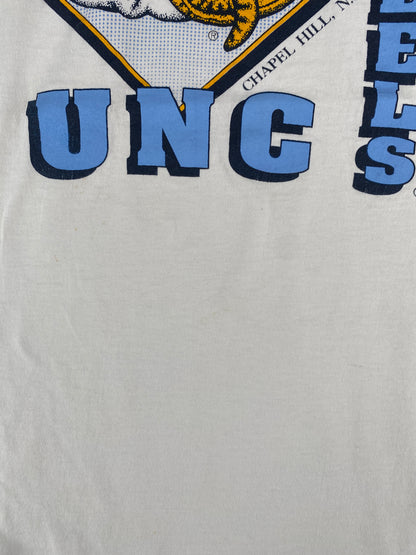 90's UNIVERSITY OF CAROLINA TAR HEELS Made in USA Size XXL Vintage College T-Shirt / E7234T