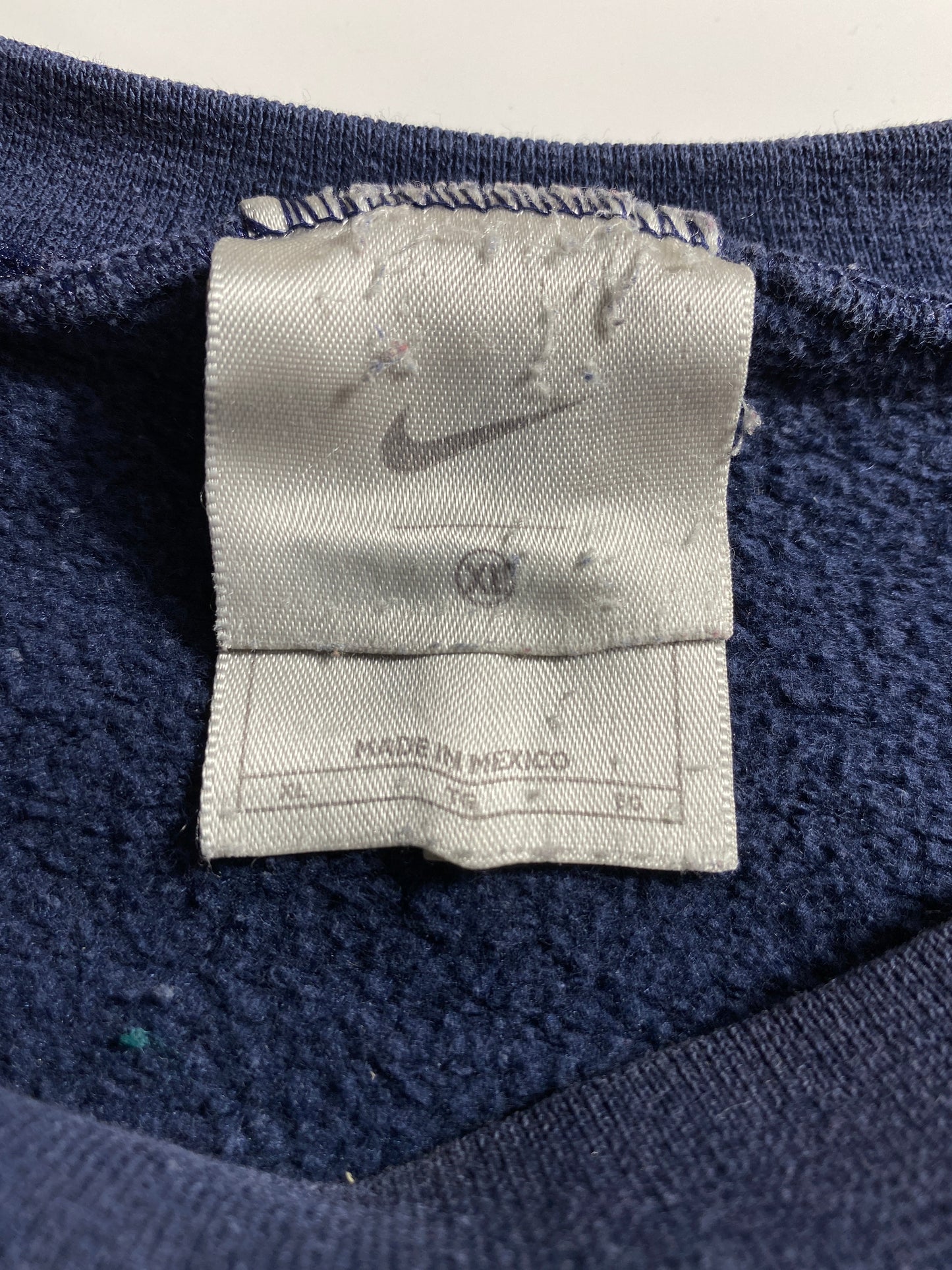 .90's NIKE MINI SWOOSH Size XL Vintage Sweat-Shirts / E8204S