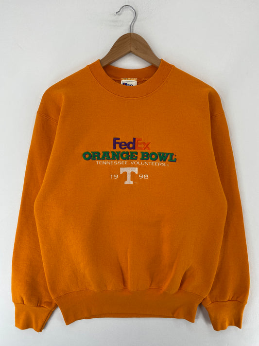 1998 TENNESSEE VOLUNTEERS Made in USA Size M Vintage College Sweat-Shirts / E9464S