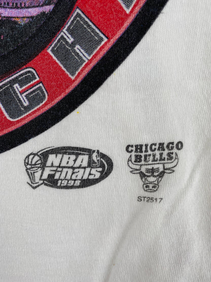 90's STARTER CHICAGO BULLS Size XL Vintage NBA T-Shirt / E8182T