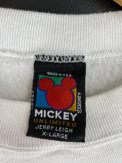 90's MICKEY INTERNATIONAL Made in USA Size XL Vintage Sweat-Shirt / G4654S