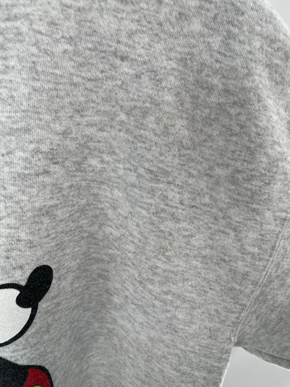 90's DISNEY MICKEY Made in USA Size No Tag (Approx.XL) Vintage Sweat-shirt / E8680S