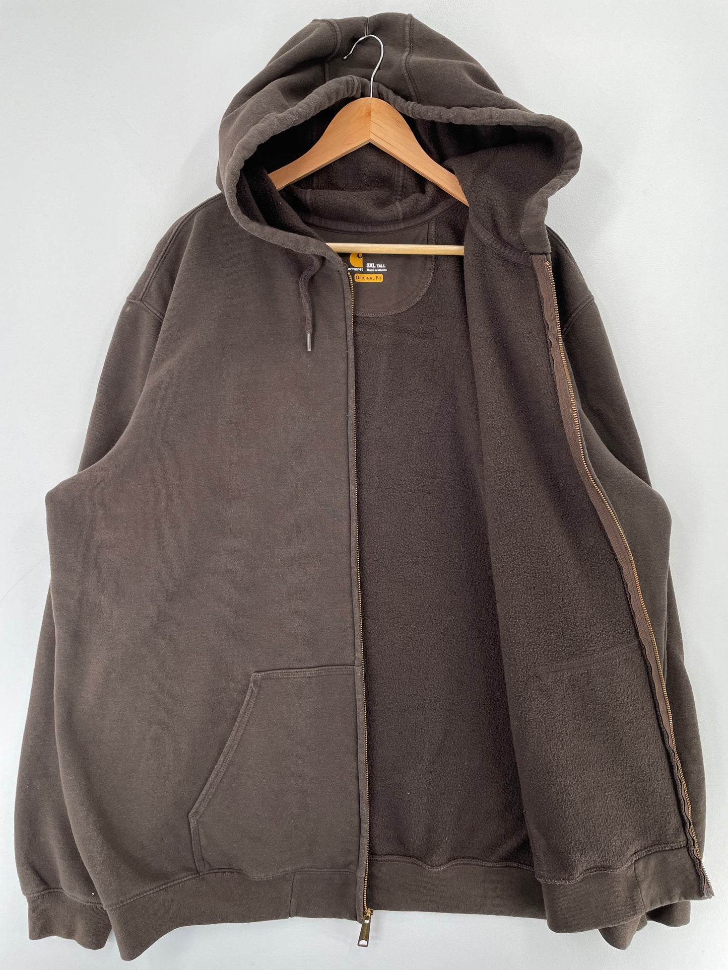 Vintage CARHARTT Size XXL Zip Up Hoodie Sweat-Shirt / F223S