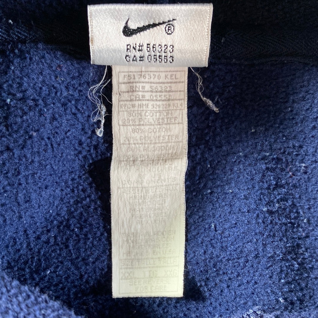 90's NIKE AIR Size XL Vintage Hoodie Sweat-Shirt / F5562S
