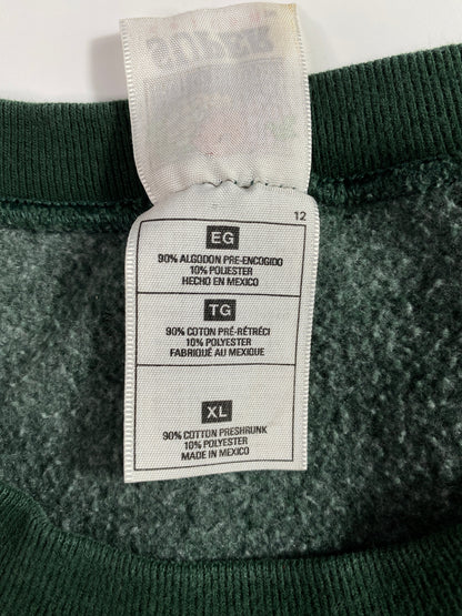 00' GREEN BAY PACKERS BRETT FARVE Sizer XL Vintage NFL Sweat-Shirt / F9460S