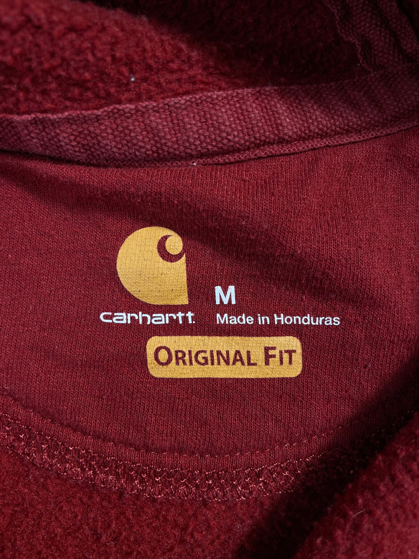 Vintage CARHARTT Size M Hoodie Sweat-Shirt / F5304S