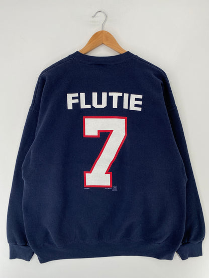 1998 BILLS Made in USA Size XL Vintage NFL Sweat-Shirt / E9007S