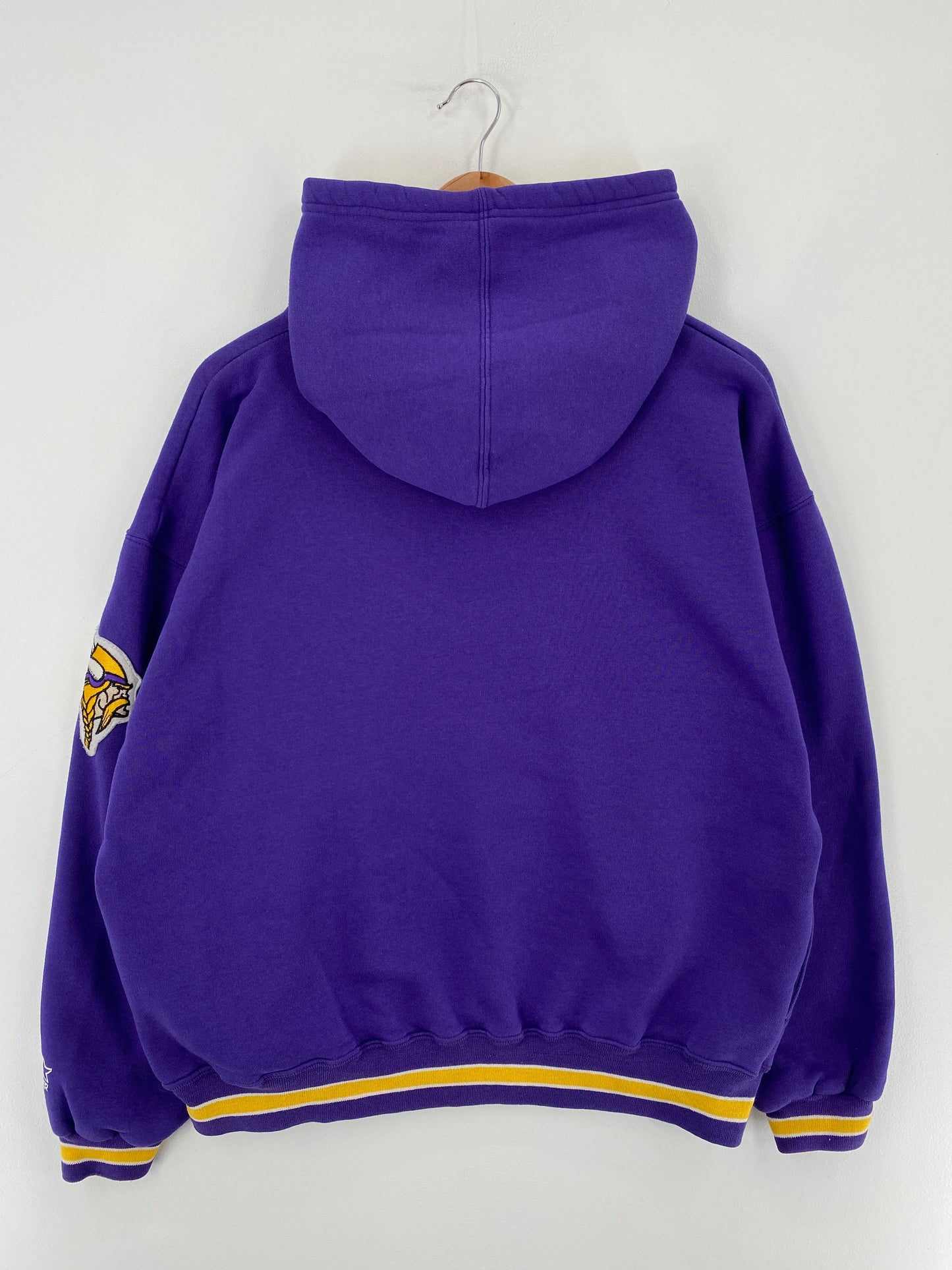 90’s STARTER x MINNESOTA VIKINGS Size XL Vintage NFL Hoodie Sweat-Shirt / F6220S