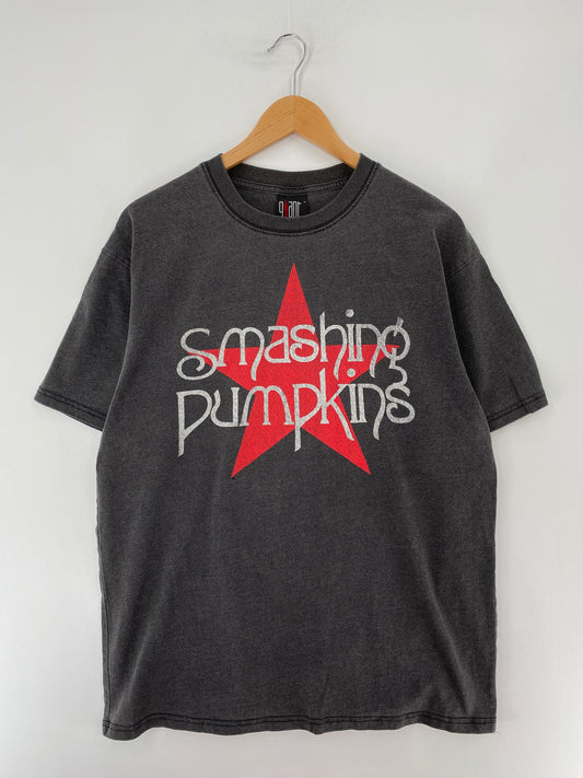 90's SMASHING PUMPKINS Made in USA Size L Vintage Music T-Shirt / E7259T