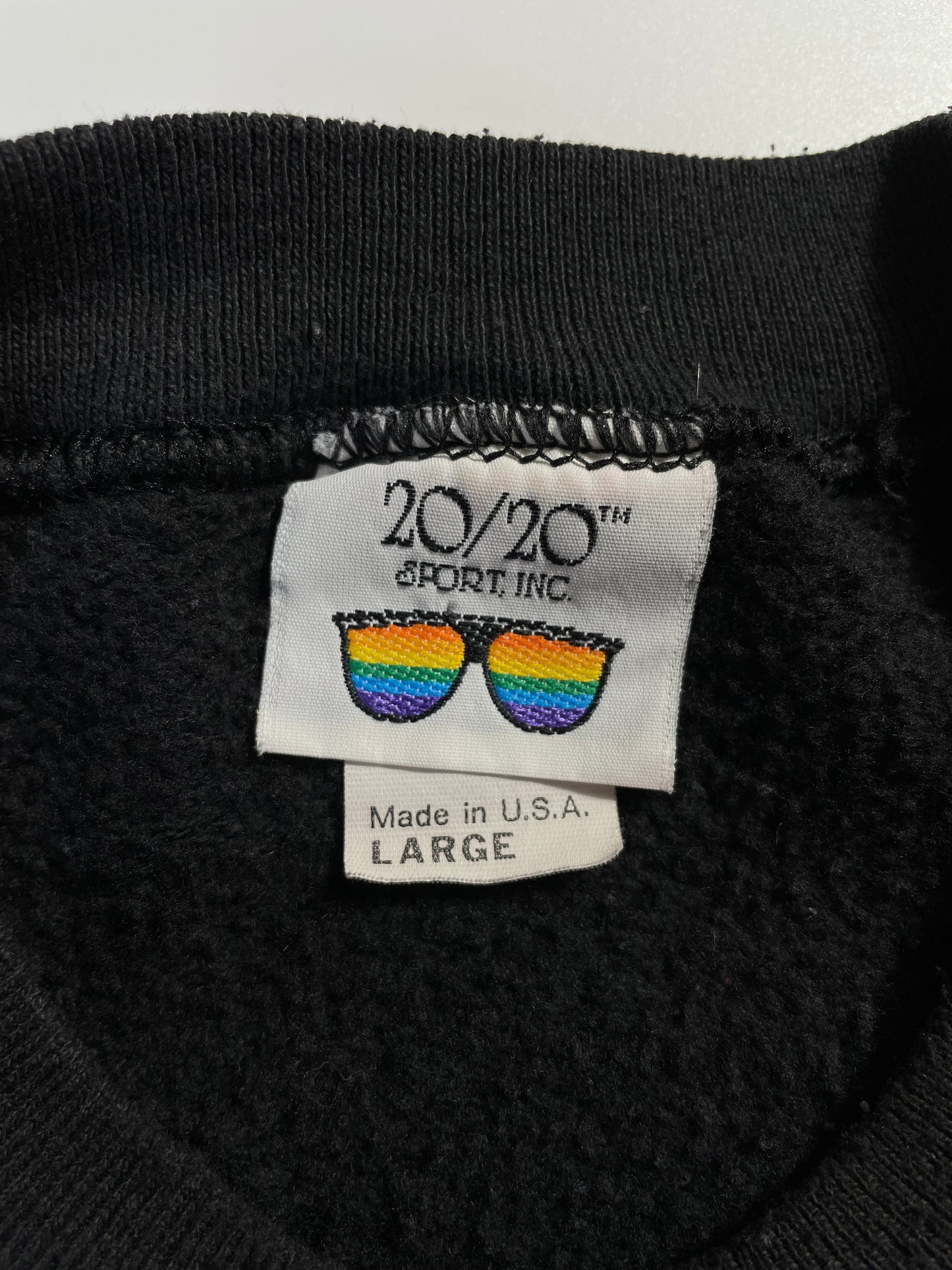 90's NEBRASKA HUSKERS Made in USA Size L Vintage College Sweat-Shirt / F3854S