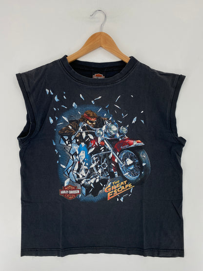 1995 HARLEY DAVIDSON Made in USA Size L Vintage Tank top / E7468T