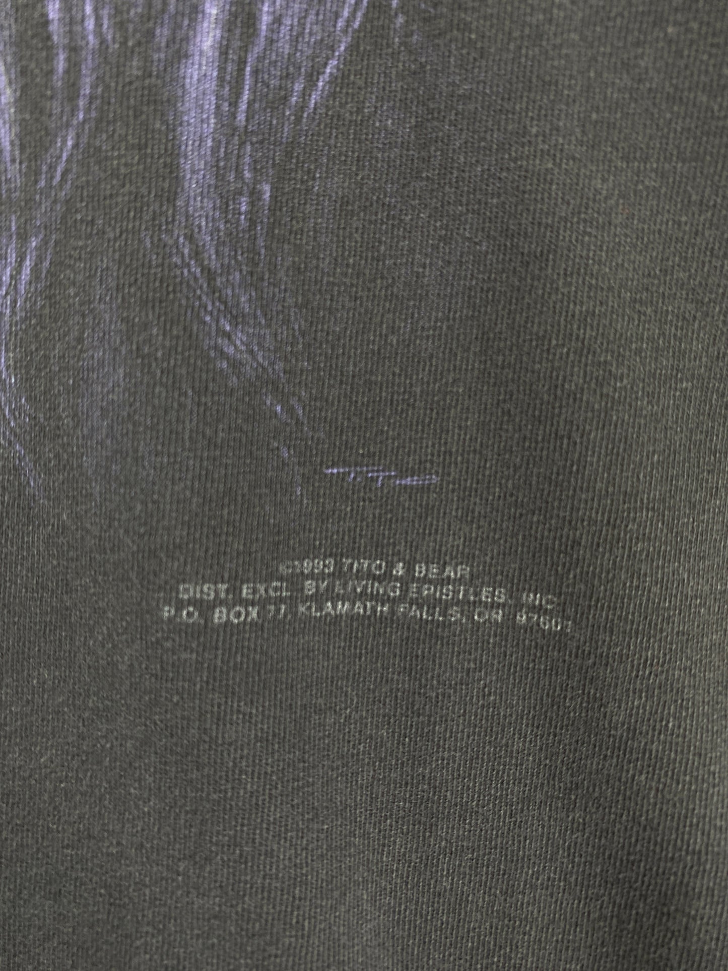 1993 JOHN 3:16 Size No tag (Approx.L) Vintage T-Shirt / E7157T