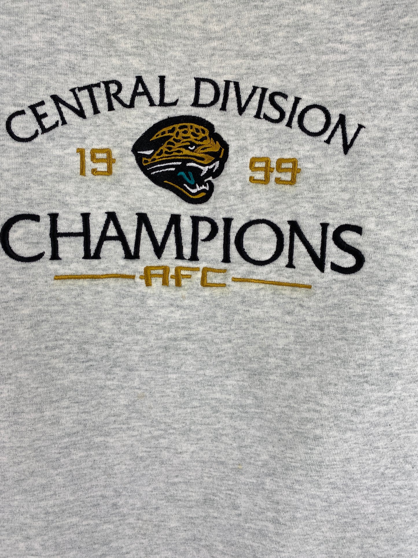 90's JACKSONVILLE JAGUARS Size No Tag (Approx.L) Vintage NFL Sweat-Shirt / E9009S