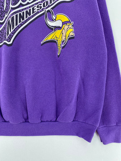 90's MINNESOTA VIKINGS Size L Vintage NFL Sweat-shirt / E9560S
