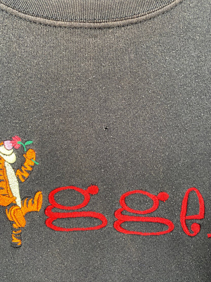 00' DISNEY TIGGER Size No Tag (Approx.M) Vintage Sweat-shirt / G5829S