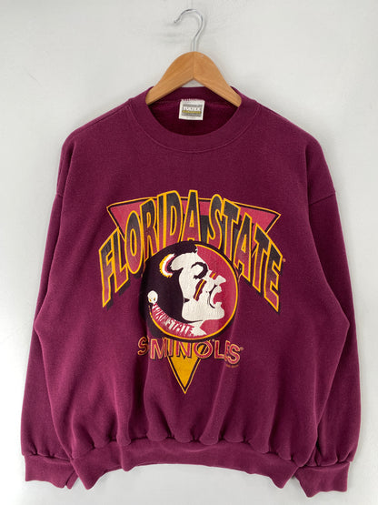 90's FLORIDA STATE SEMINOLES Made in USA Size XL Vintage NFL Sweat-shirt / E9996S