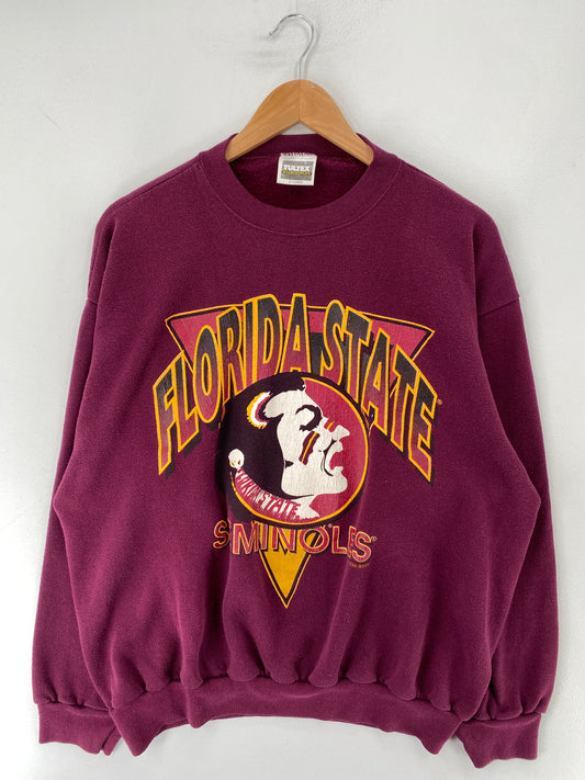 90's FLORIDA STATE SEMINOLES Made in USA Size XL Vintage NFL Sweat-shirt / E9996S