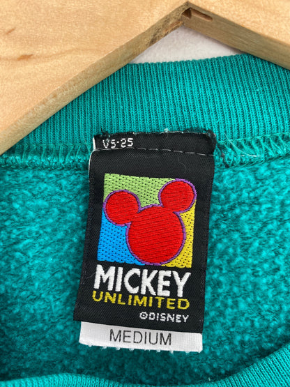 90’s DISNEY MICKEY Made in USA Size M Vintage Sweat-shirt / G4715S