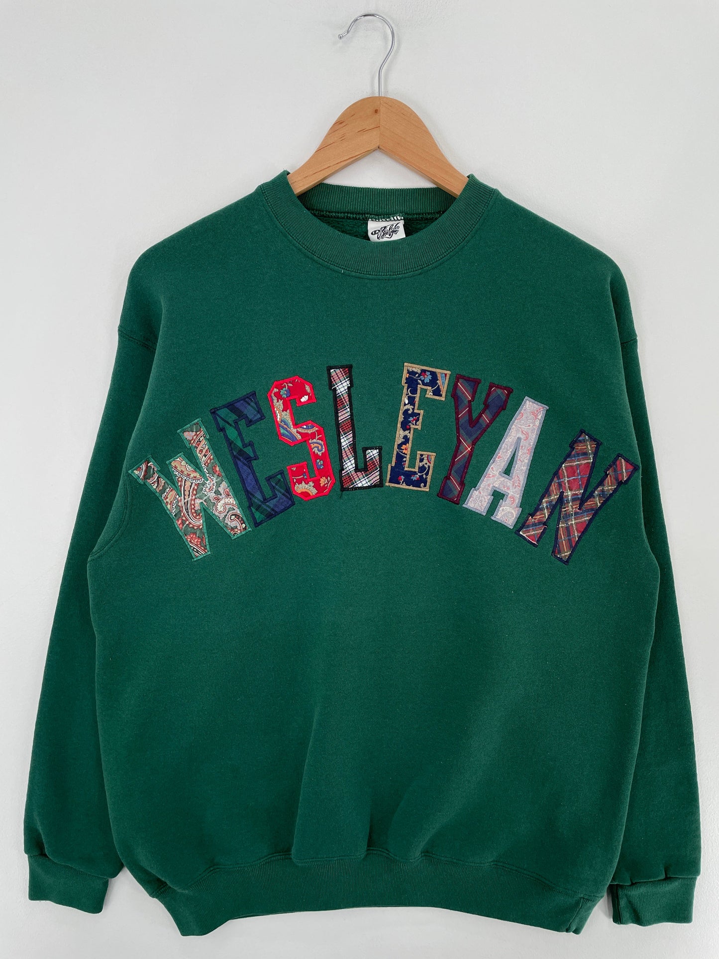 90's WESLEYAN Made in USA Size L Vintage Sweat-Shirt / F4239S