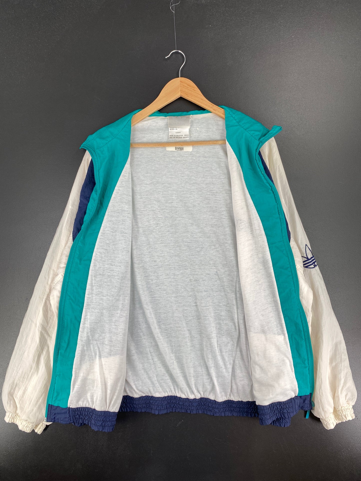 90’s ADIDAS Size XL Vintage Nylon Jacket / F279N